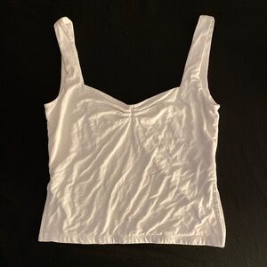 White tank top
